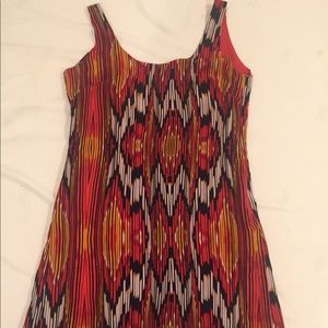 Low Back Printed Dress